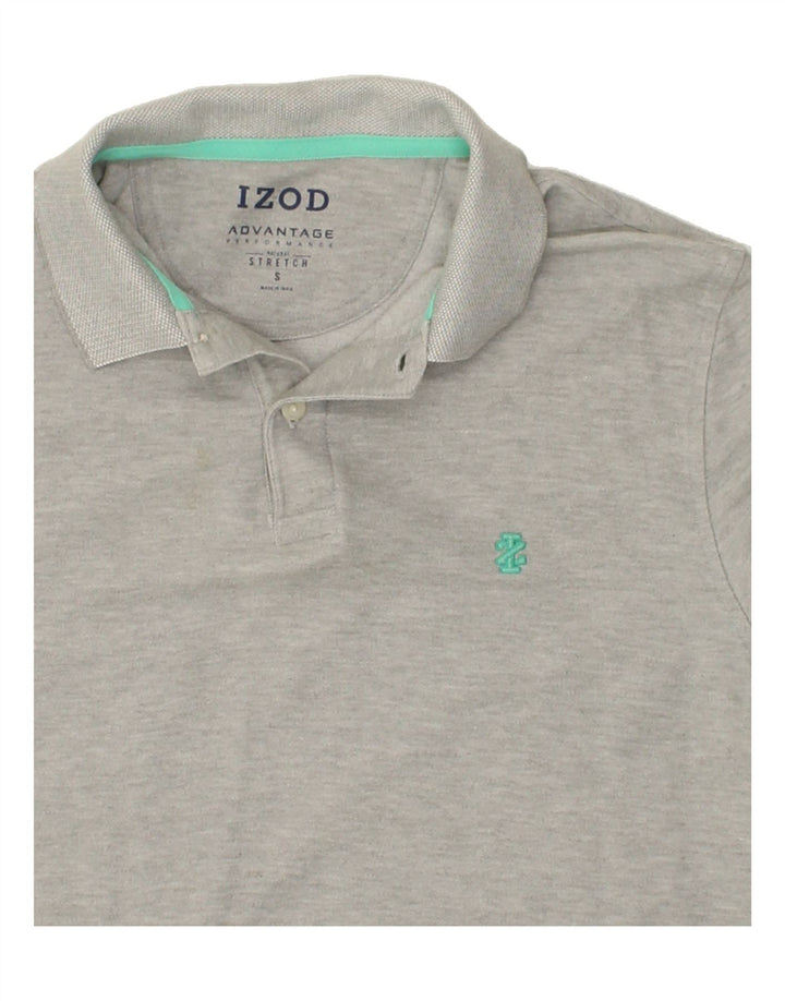 IZOD Mens Polo Shirt Small Grey Cotton Vintage Izod and Second-Hand Izod from Messina Hembry 