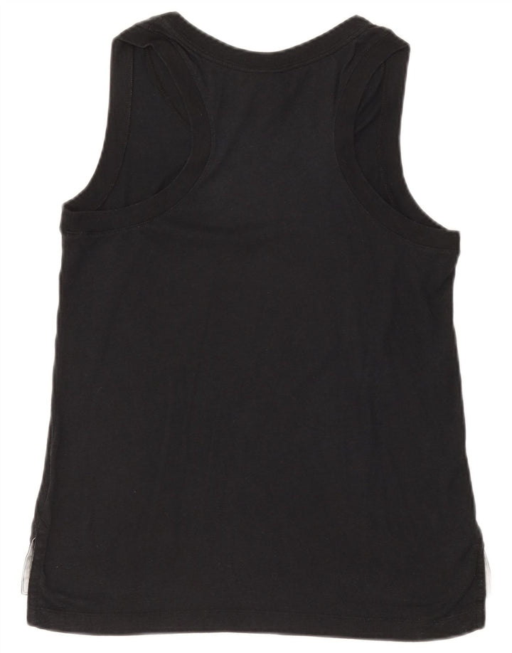 NIKE T-shirt graphique pour femme UK 10 Small Noir