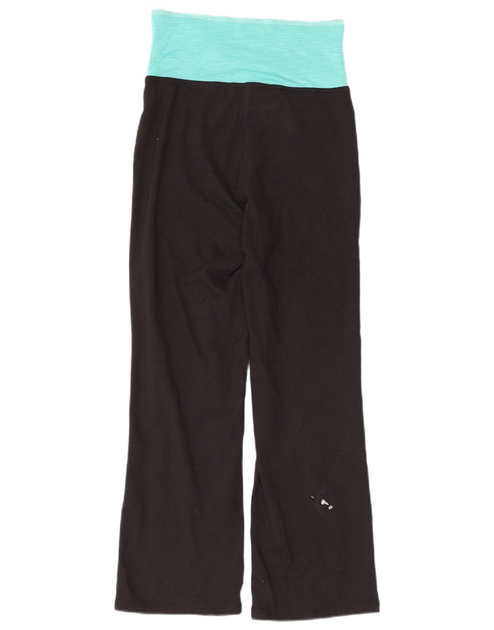 Champion Leggings Femme UK 10 Petit Noir Colorblock Polyester