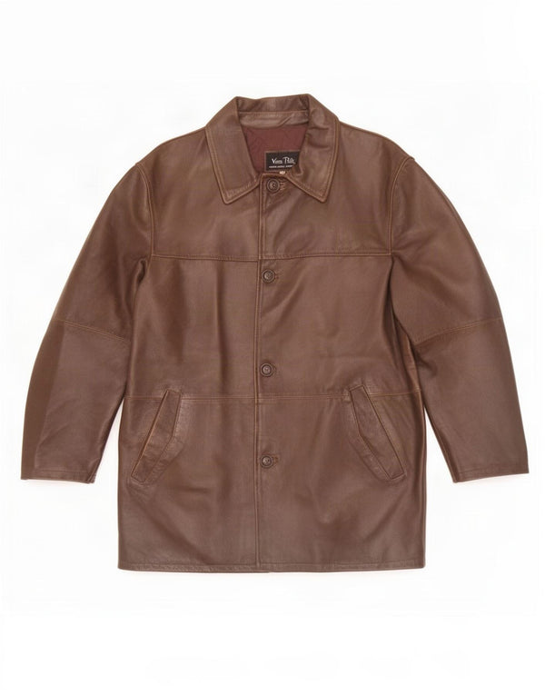 Lavorazione Artigiana Veste en Cuir Homme IT 54 2XL Marron