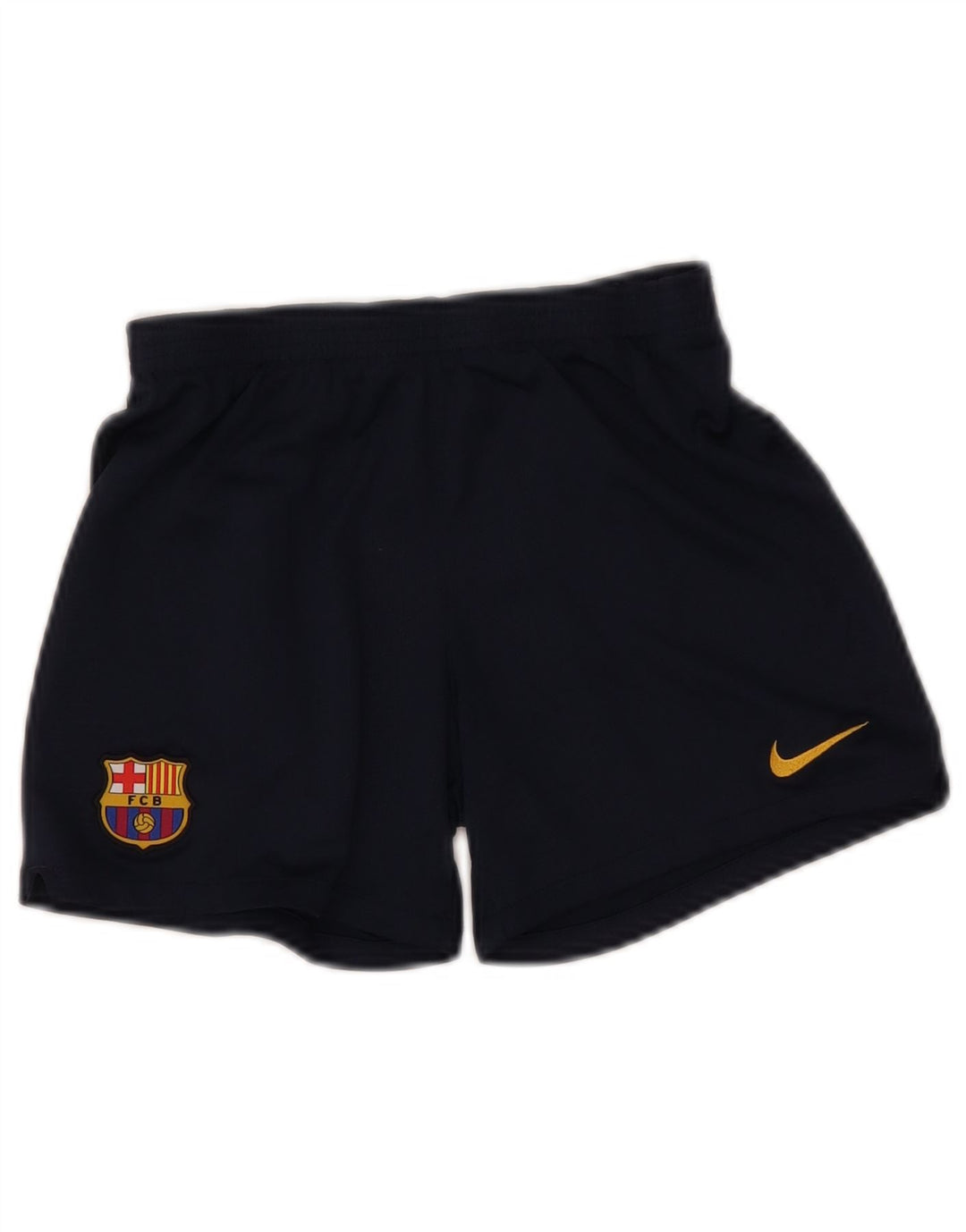 NIKE Short de sport Barcelona Garçon 5-6 ans Bleu Marine Polyester