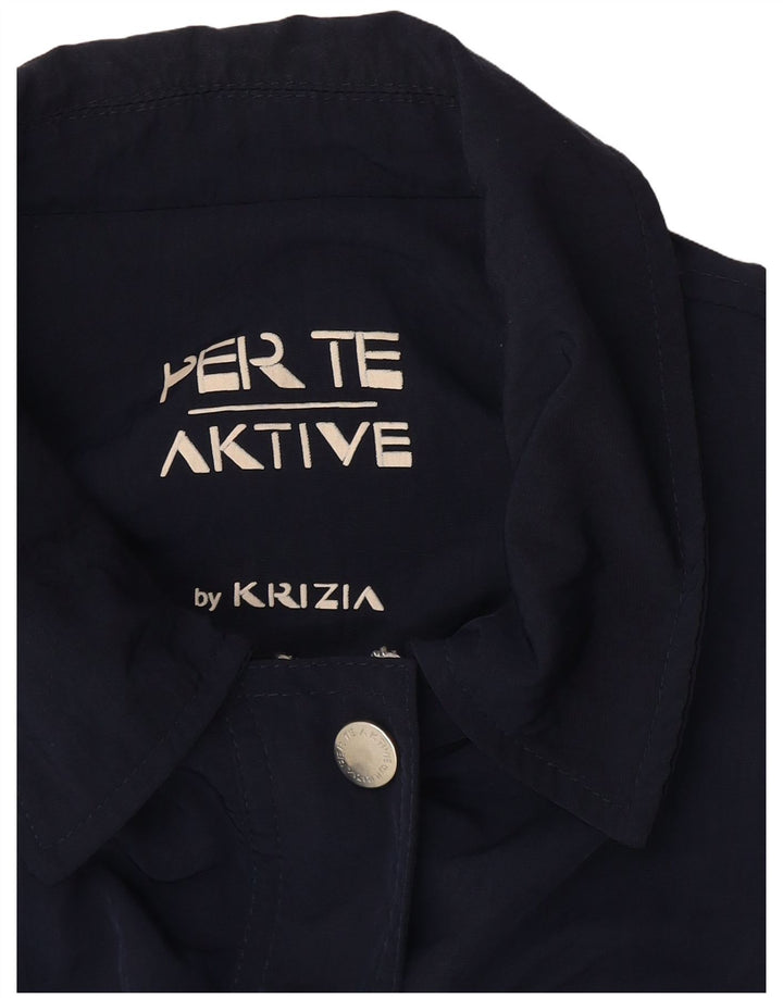 Perte by Krizia Veste utilitaire Perte Aktive pour femme UK 18 XL Bleu marine
