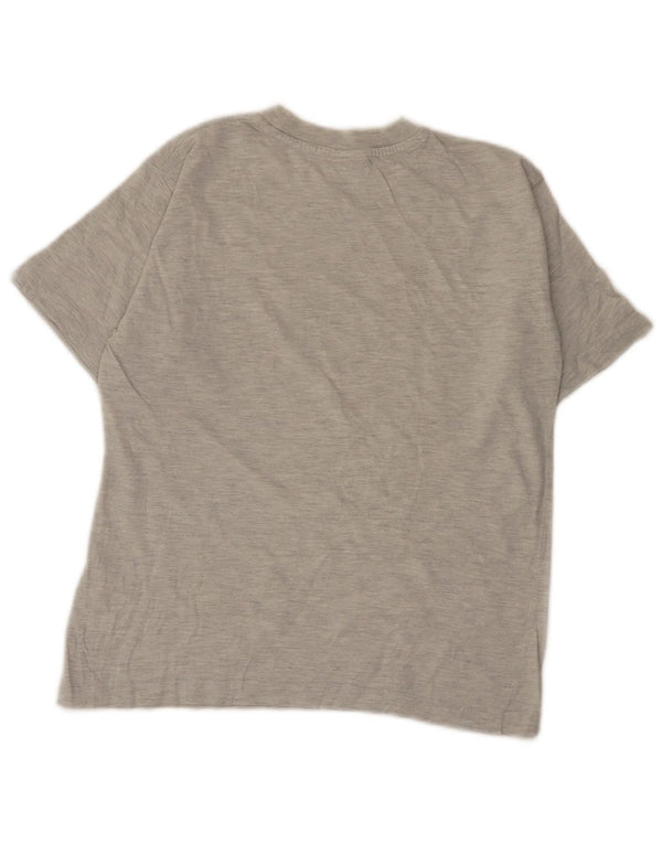Champion Boys USA Graphic T-Shirt Top 9-10 Years Grey Flecked Cotton