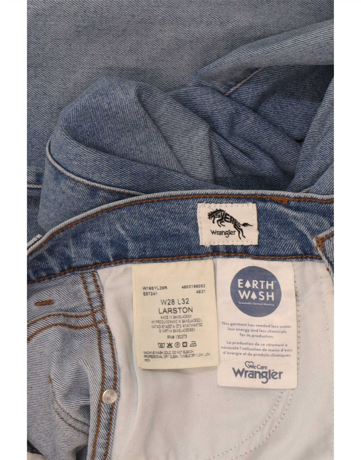 Wrangler Jean Larston Slim Homme W28 L32 Bleu Coton