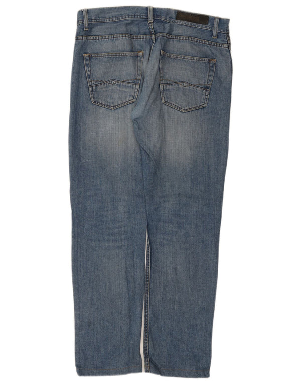 Zara Jean droit pour homme EU 34 Large W34 L31 Bleu