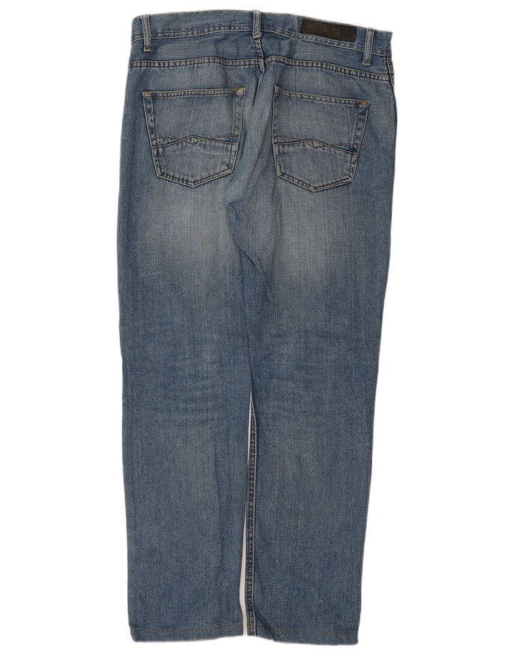 Zara Jean droit pour homme EU 34 Large W34 L31 Bleu