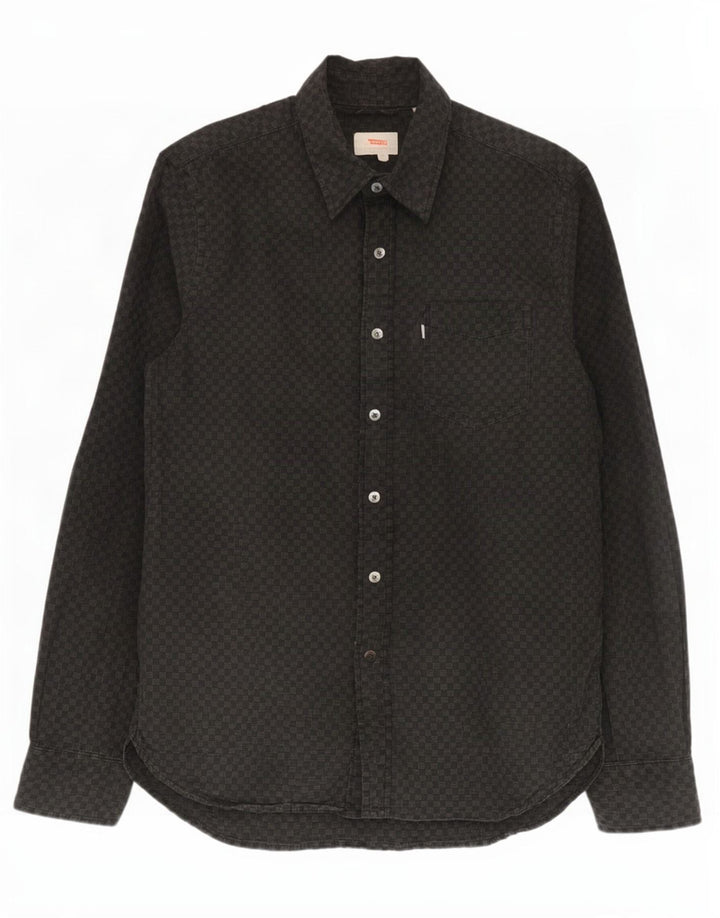 Levi's Chemise Homme Small Noir Géométrique Coton