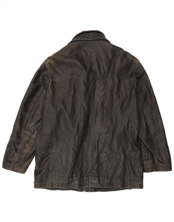 Commander Veste en cuir homme IT 52 XL Cuir noir