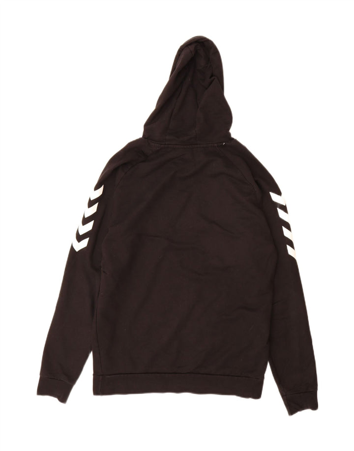 Hummel Pull à Capuche Graphique Homme Noir Moyen Coton