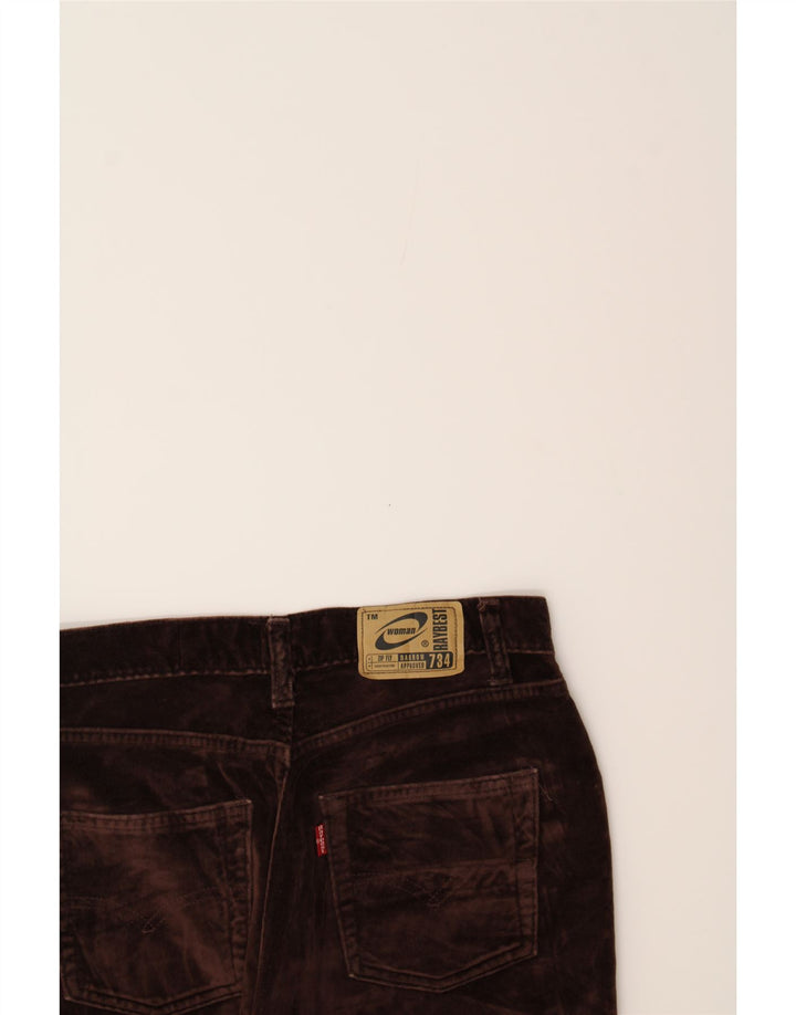 RAYBEST Womens Straight Casual Trousers W28 L28 Brown Vintage Raybest and Second-Hand Raybest from Messina Hembry 