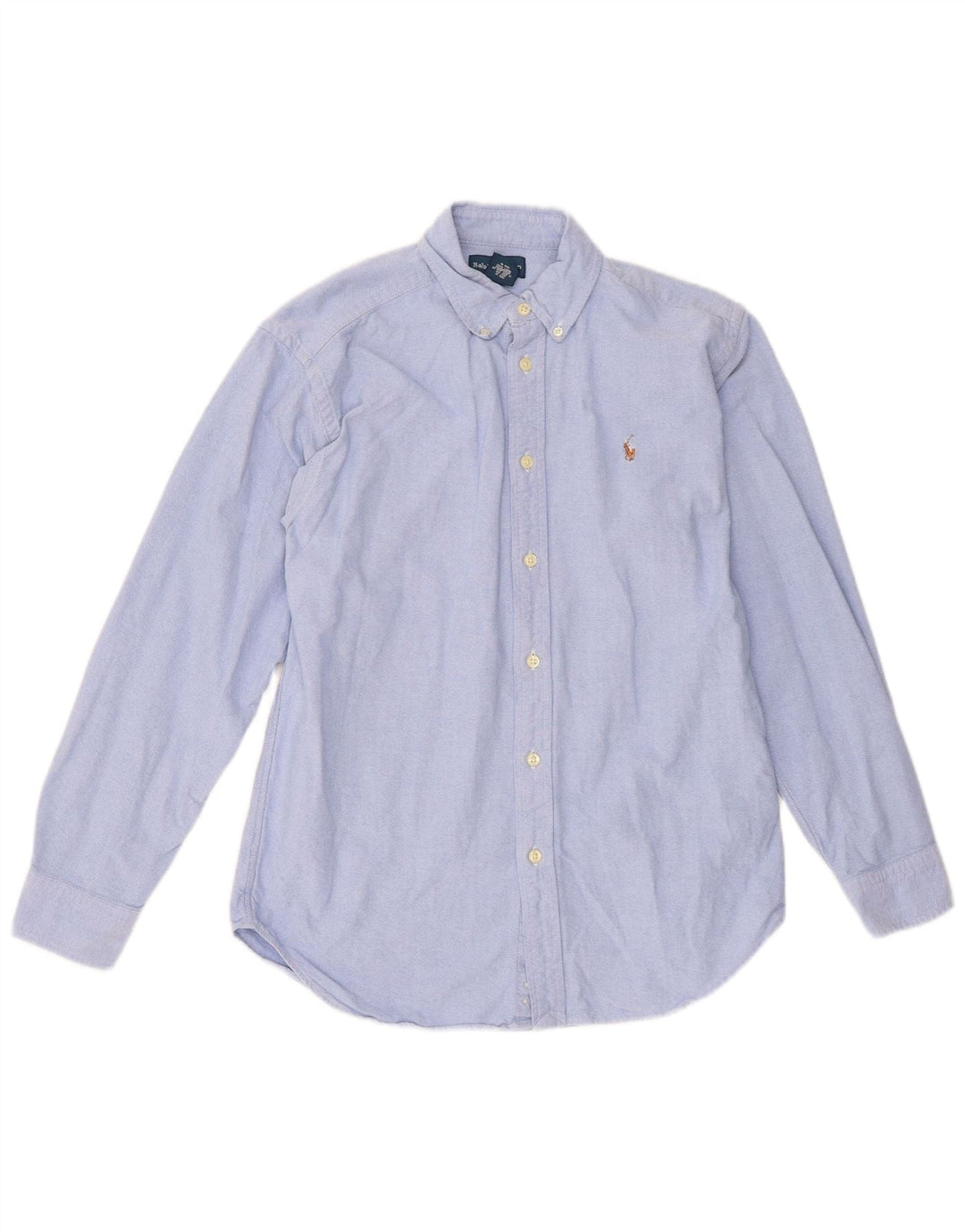 Chemise Ralph Lauren Garçon 15-16 ans Bleu Coton