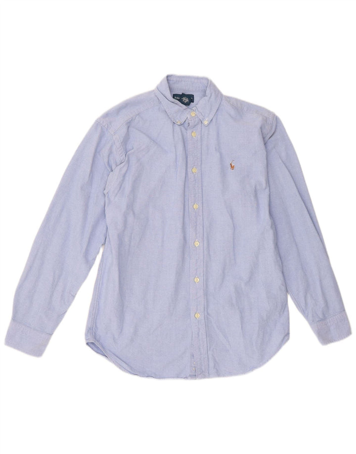 Chemise Ralph Lauren Garçon 15-16 ans Bleu Coton