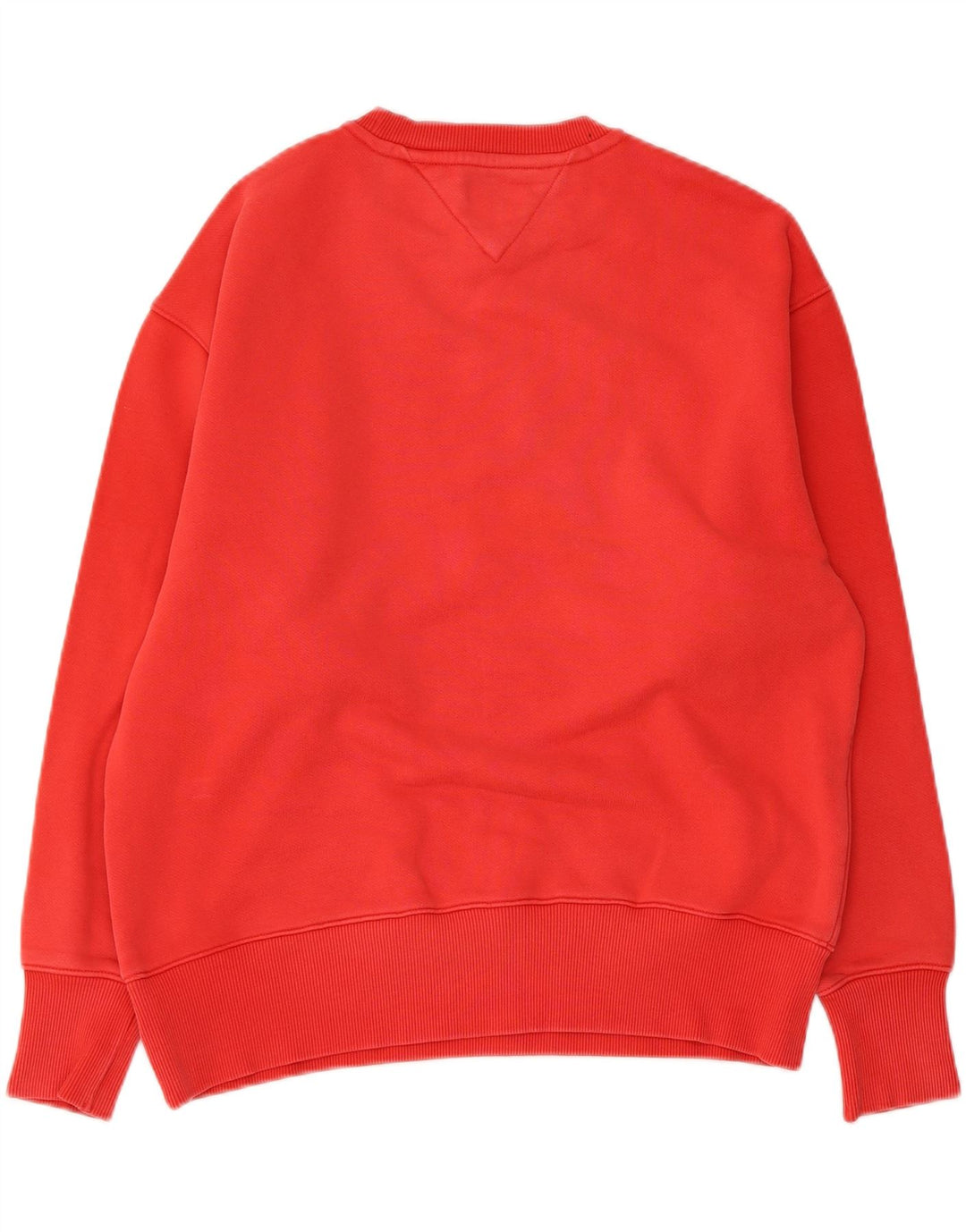 TOMMY HILFIGER Sweat-Shirt Graphique Homme Petit Rouge Coton