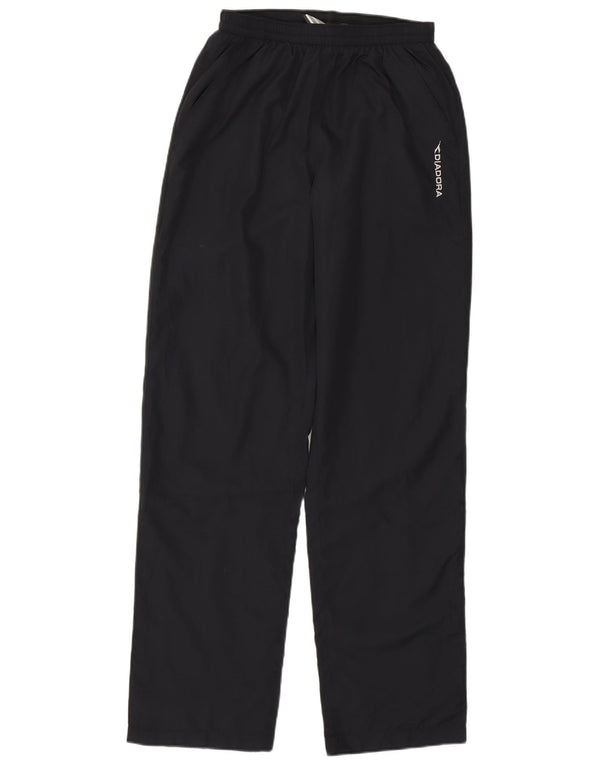 Diadora Pantalon de survêtement pour femme UK 10 Small Gris Colorblock Polyester