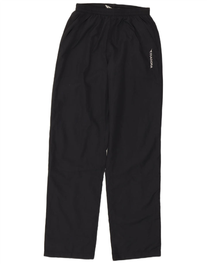 Diadora Pantalon de survêtement pour femme UK 10 Small Gris Colorblock Polyester