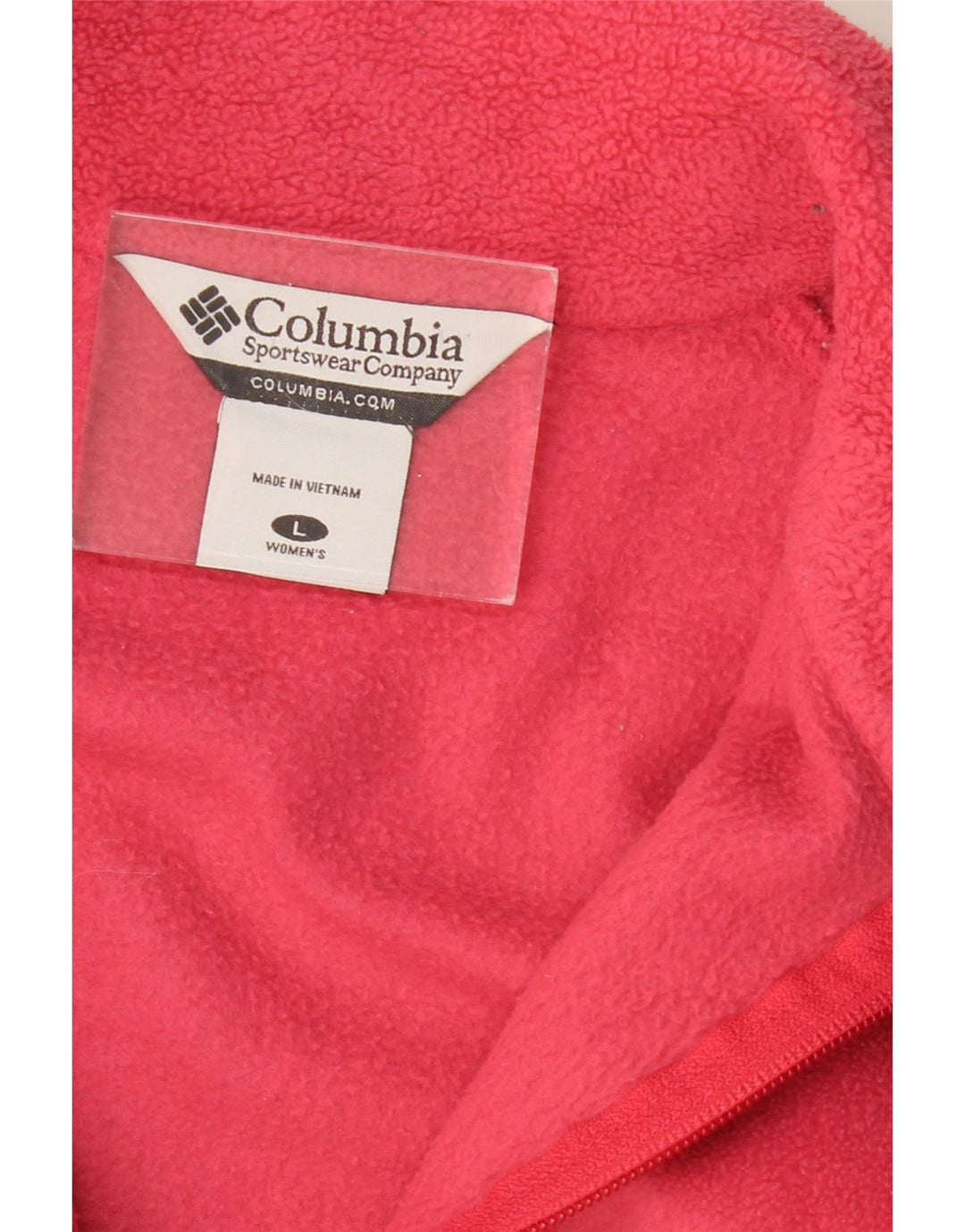 COLUMBIA Veste Polaire Femme UK 16 Large Rose Polyester