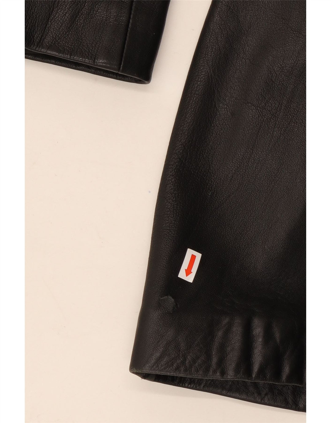 Manteau en cuir femme vintage EU 44 XL Cuir noir