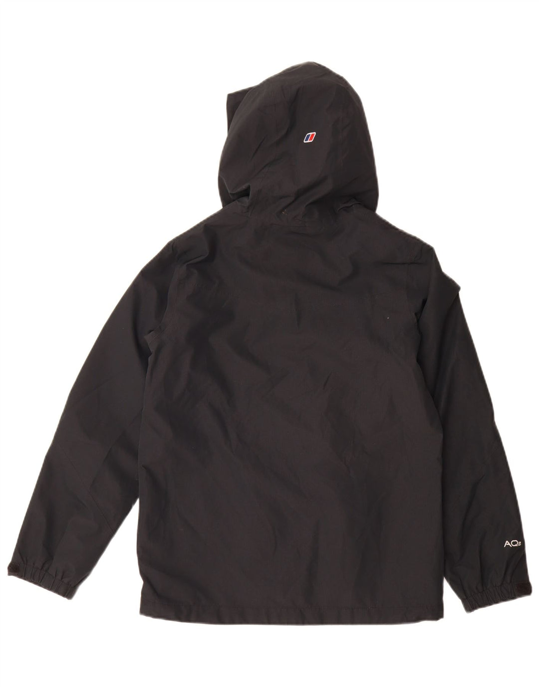 Berghaus Veste coupe-vent à capuche garçon 11-12 ans Noir Polyester
