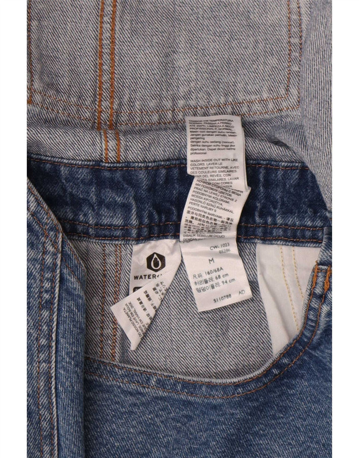 Levi's Salopette Short en Jean Femme Medium W32 Bleu Coton