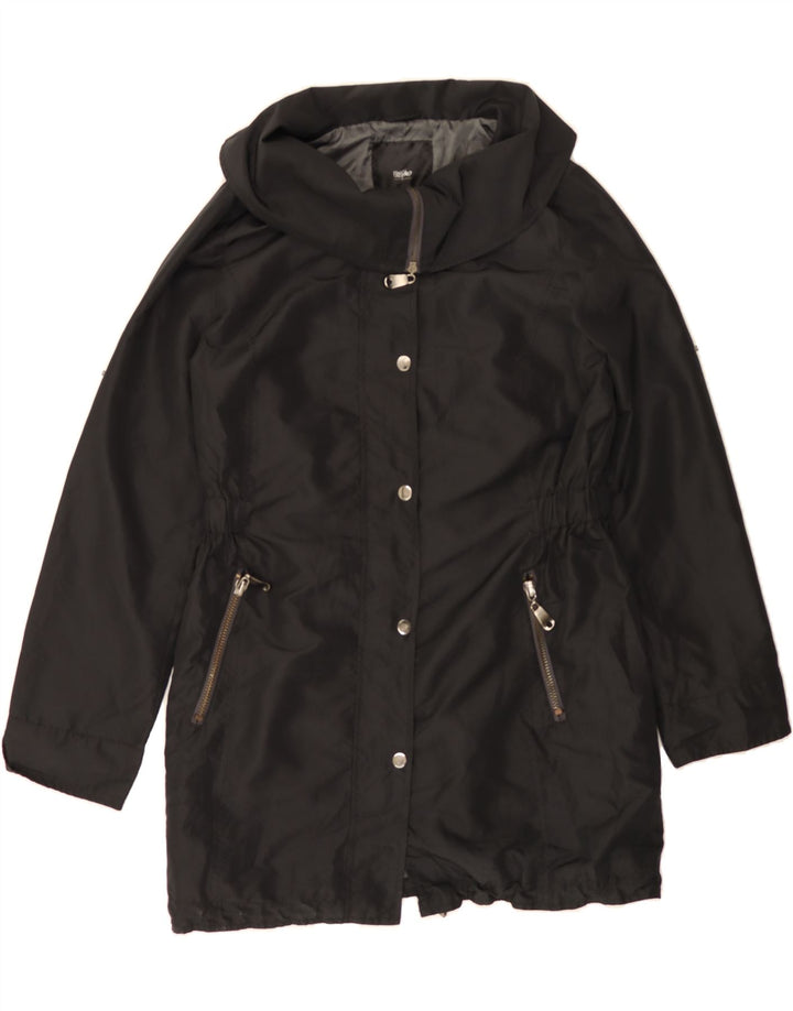 MOSSIMO Womens Raincoat UK 16 Large Black Polyester Vintage Mossimo and Second-Hand Mossimo from Messina Hembry 