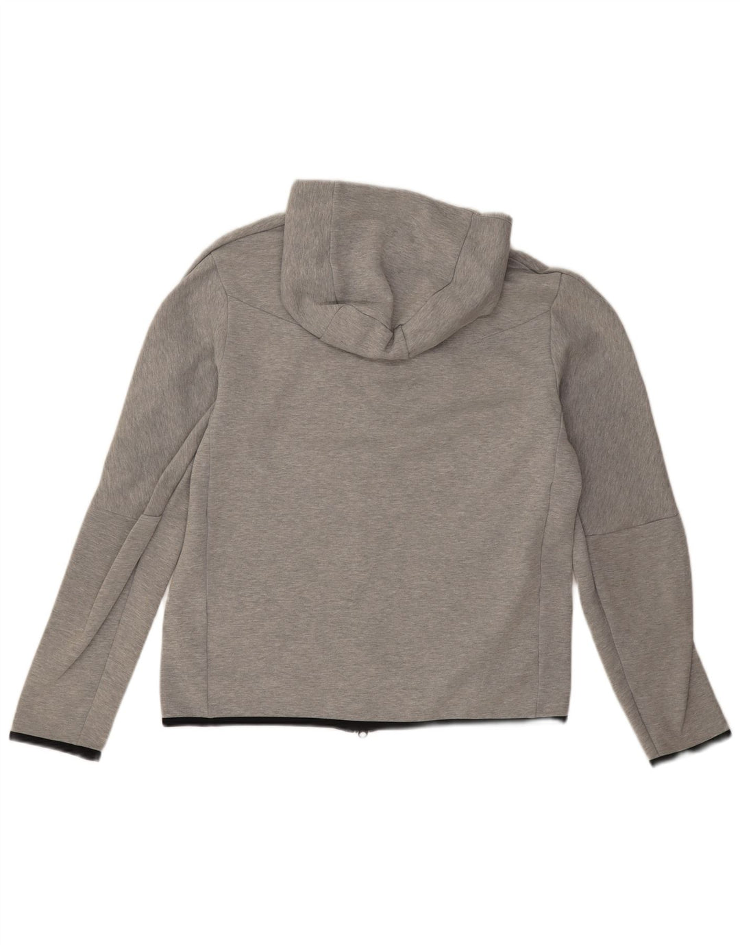 Nike Sweat à capuche zippé en coton moucheté gris moyen pour homme