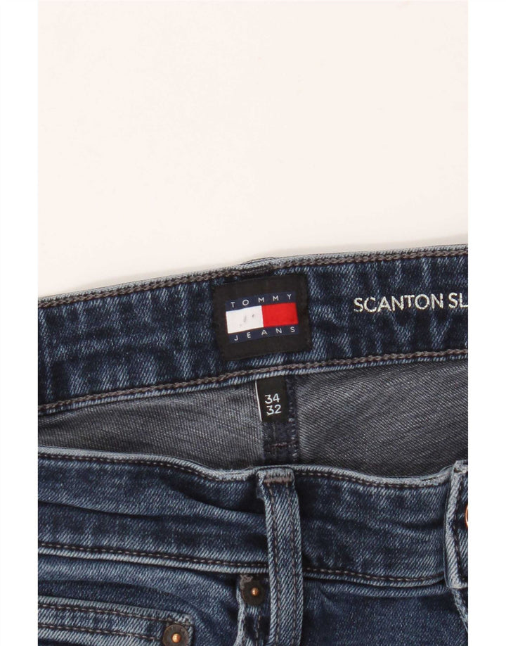 Tommy Hilfiger Jean Slim Scanton Homme W34 L32 Bleu