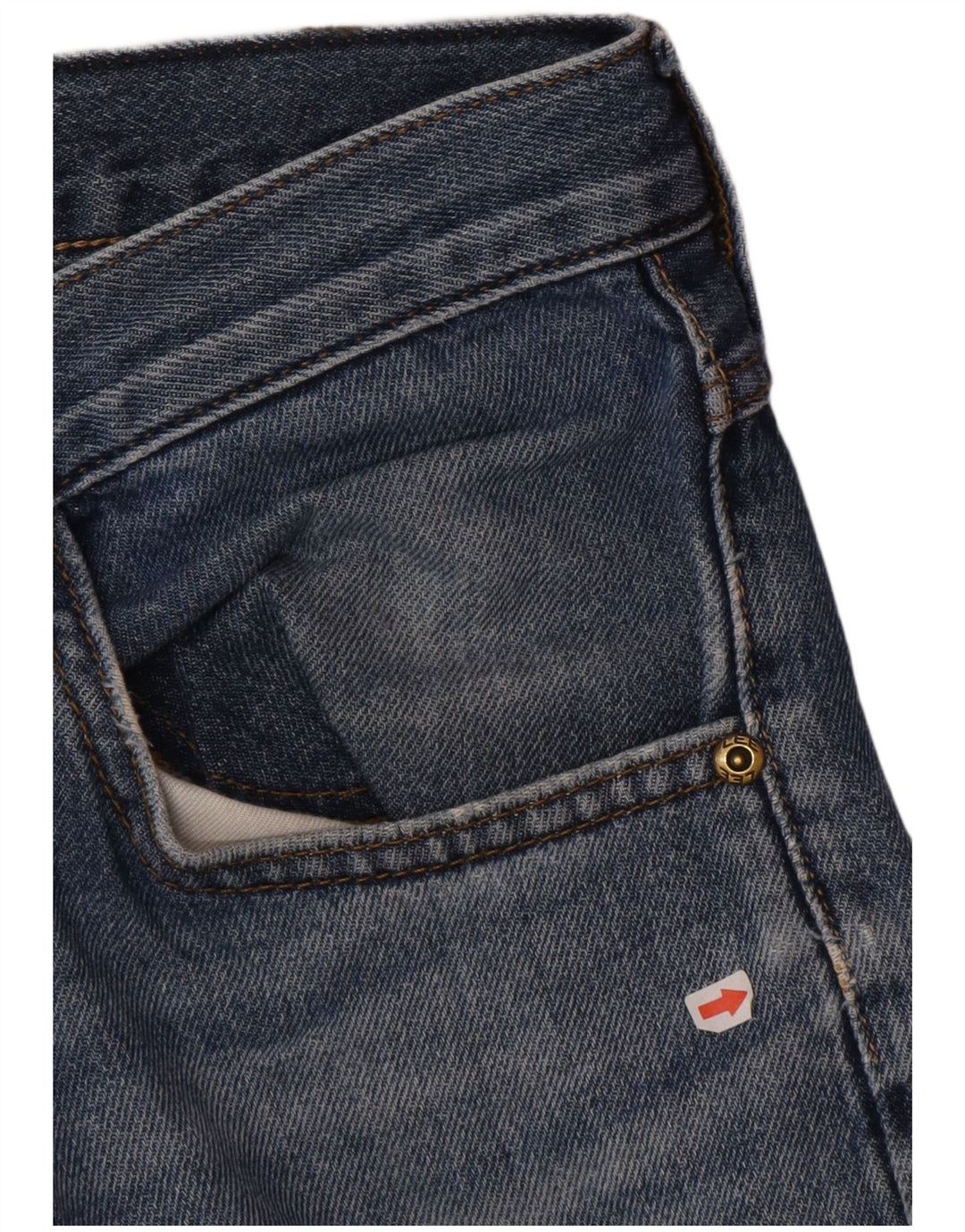 Lee Short en jean court 5 poches pour homme W31 en coton bleu moyen