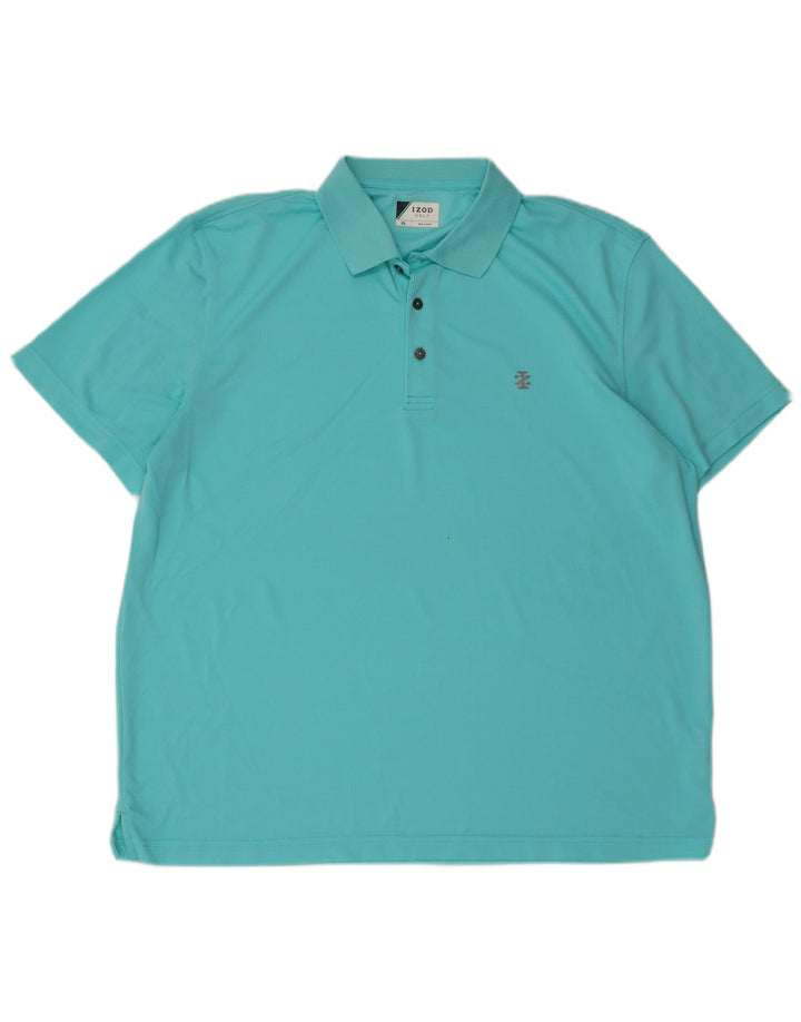 IZOD Polo de Golf Homme XL Turquoise