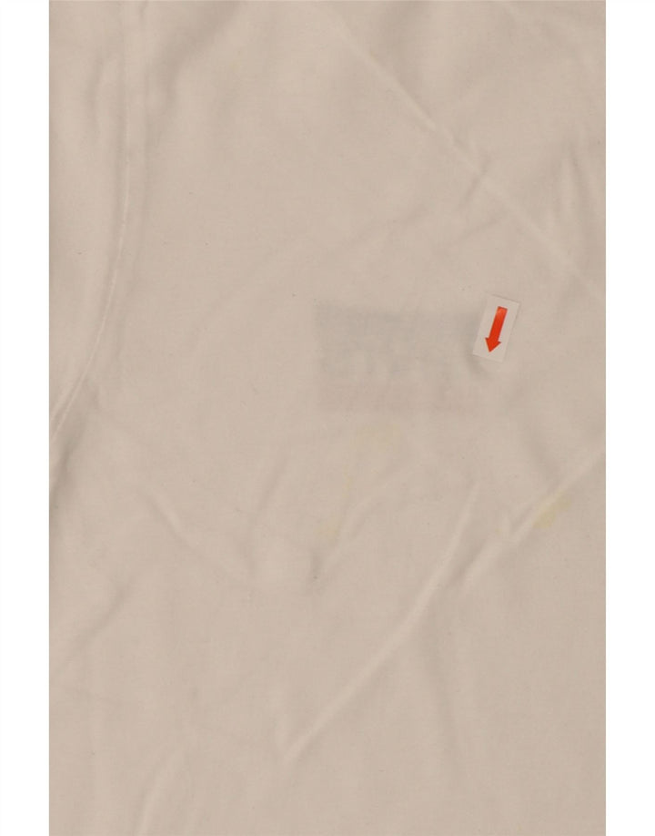 LEVI'S Mens Slim T-Shirt Top Medium White Cotton