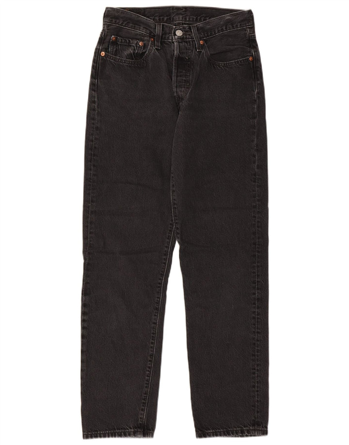 Levi's Jean Droit 501 Femme W26 L28 Noir Coton