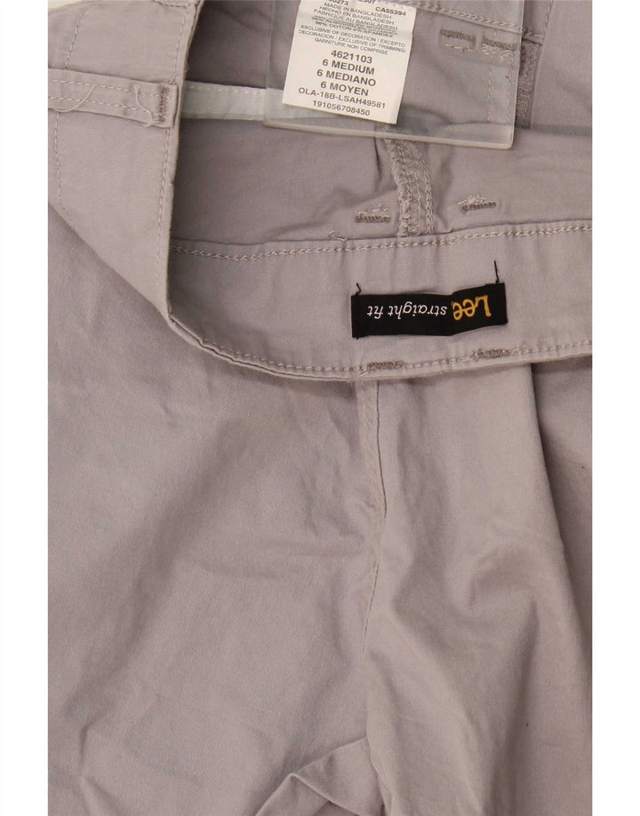 Lee Short Chino Femme US 6 Medium W32 Gris Coton
