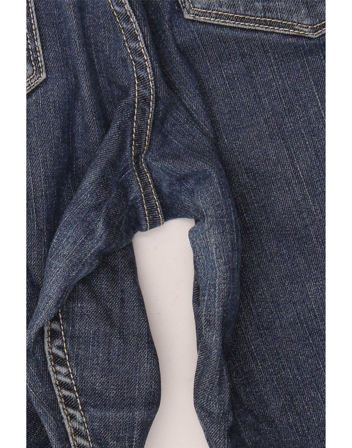 Jeans Bootcut Femme Mustang W32 L32 Bleu Marine Coton