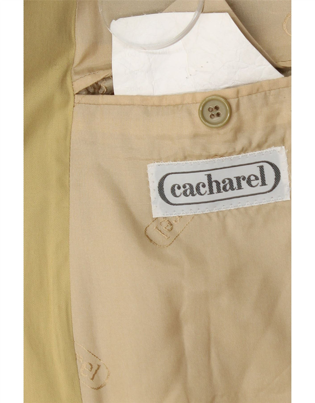 Cacharel Veste Blazer 2 Boutons Homme IT 52 XL Beige Coton