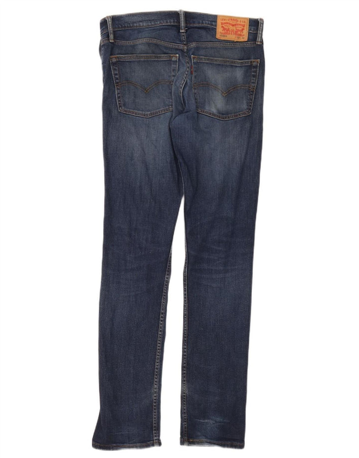 Levi's Jean Skinny Déchiré W32 L34 Homme Bleu
