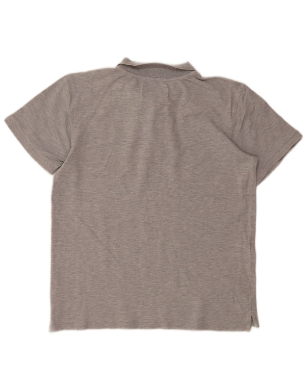 Jack Wills Polo Femme UK 14 Large Gris Coton