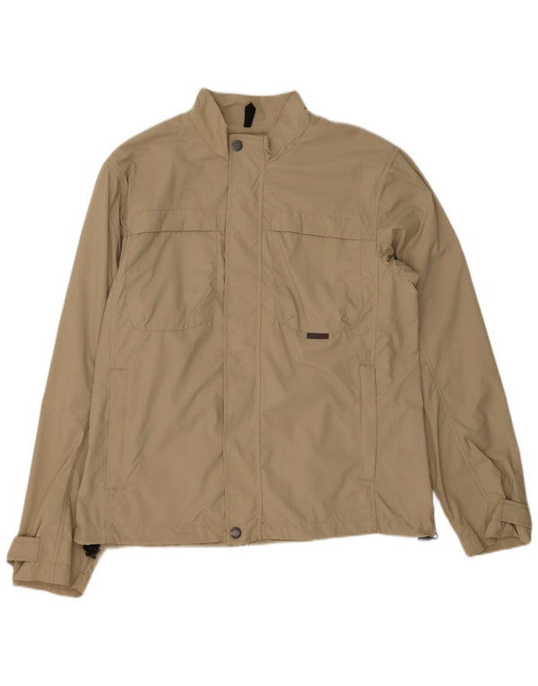 Invicta Veste de pluie pour homme UK 42 XL Beige Polyamide