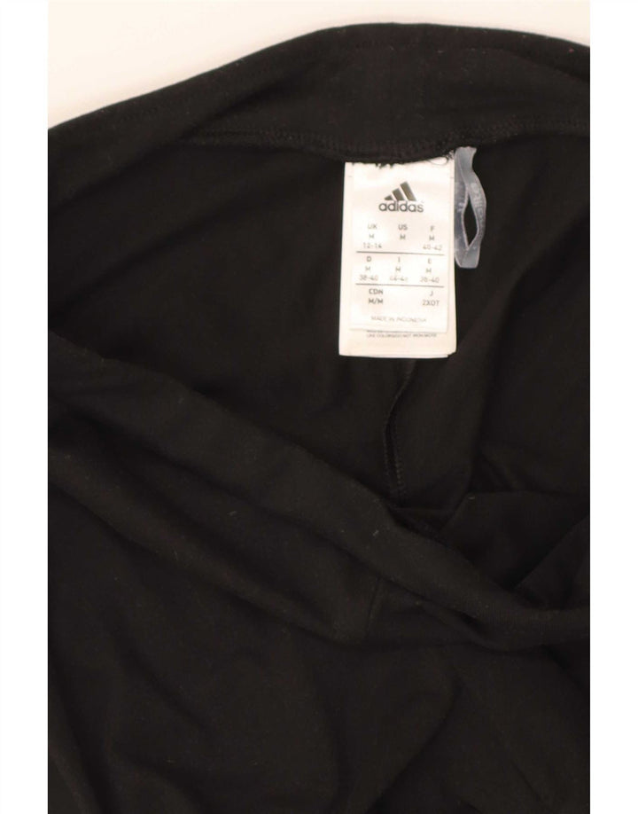 Adidas Climalite Leggings UK 12/14 Medium Noir Polyester
