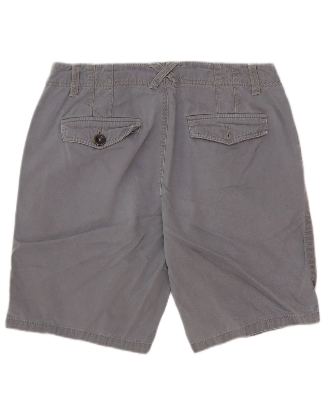 Eddie Bauer Short Chino Femme US 8 Medium W30 Coton Gris
