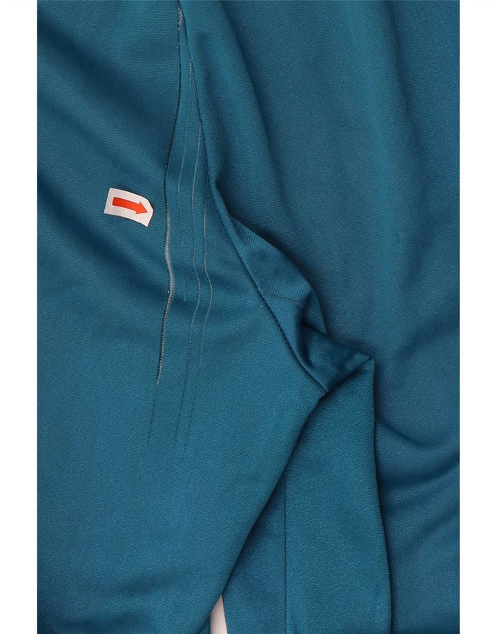ASICS Pantalon de Survêtement Graphique Homme IT 46 Small Bleu Colorblock