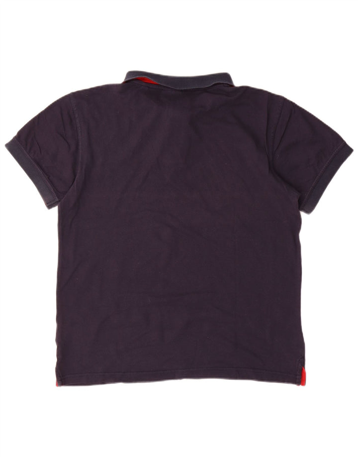 Gant Polo Homme Bleu Marine Moyen Coton
