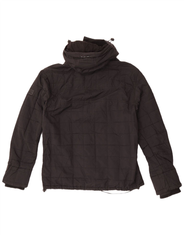 Superdry Veste coupe-vent graphique Windcheater pour homme UK 40 Large Noir