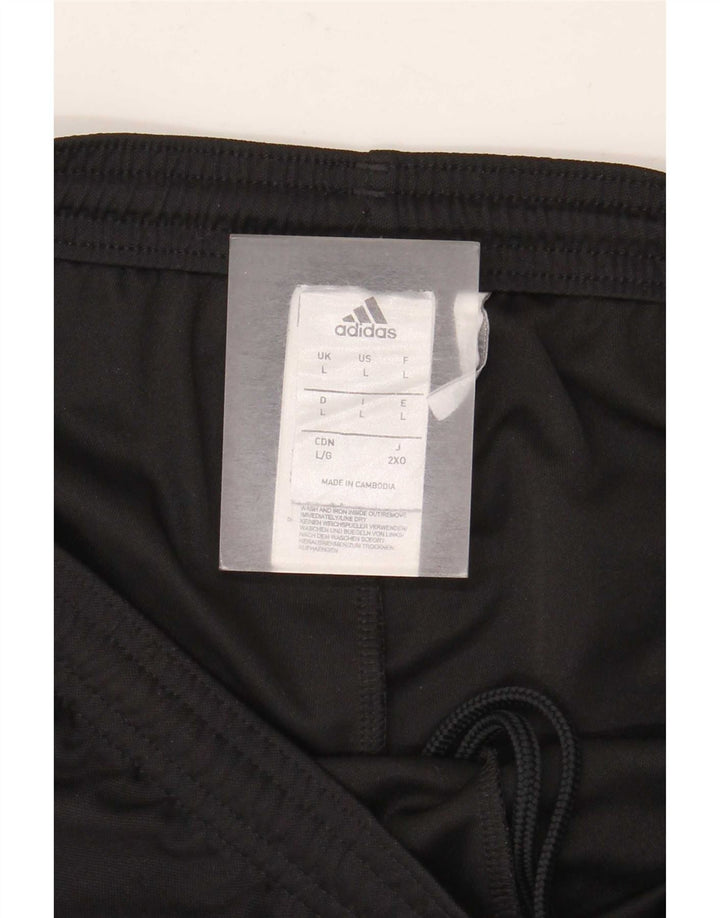 Adidas Short de sport Climalite pour homme, grand, noir, polyester