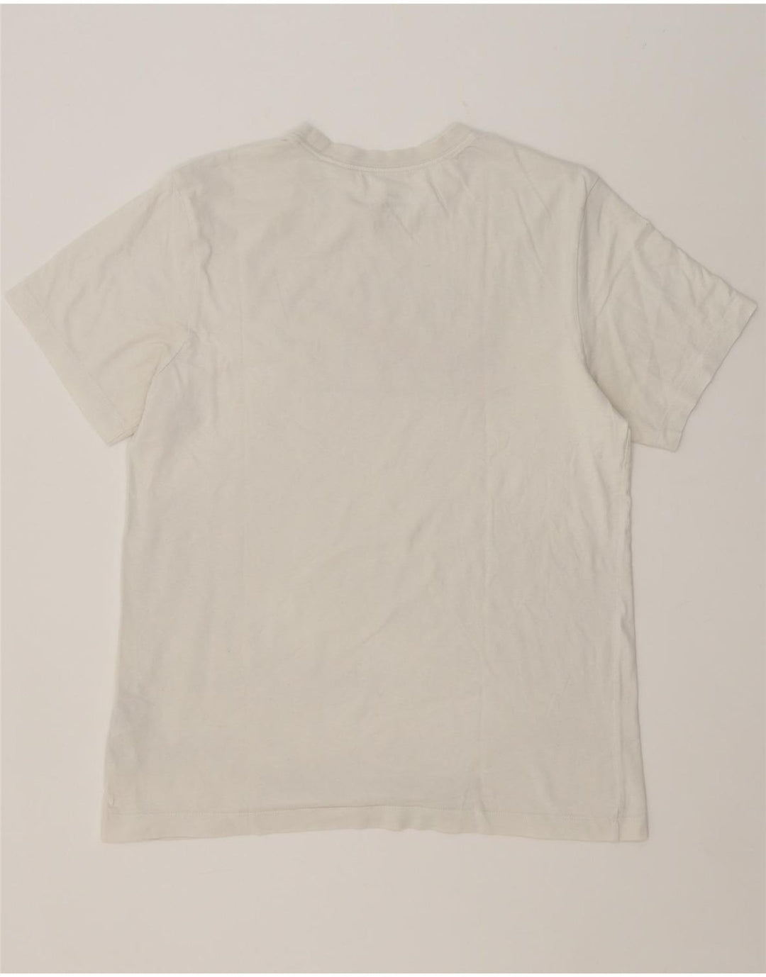 NIKE Mens Graphic T-Shirt Top Medium White Cotton Vintage Nike and Second-Hand Nike from Messina Hembry 