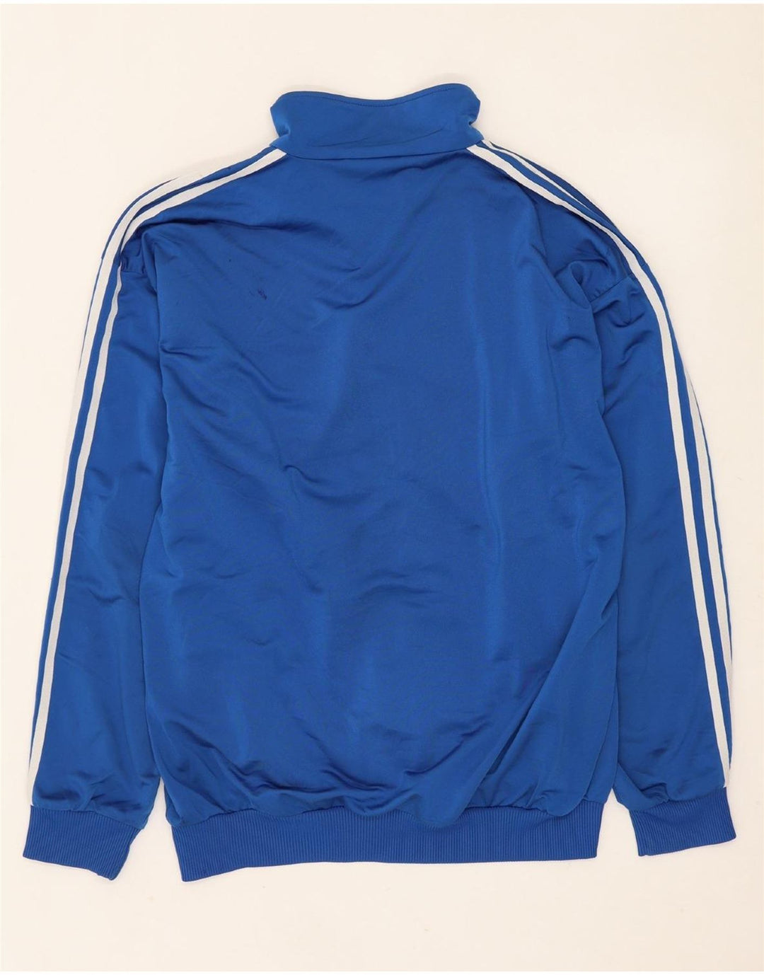 ADIDAS Veste de survêtement coupe ample pour homme UK 40/42 Bleu moyen Polyester
