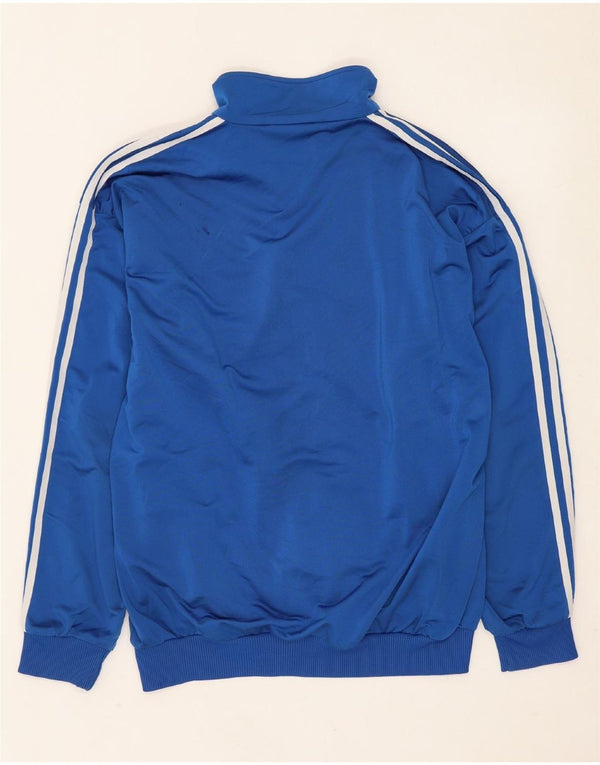 ADIDAS Veste de survêtement coupe ample pour homme UK 40/42 Bleu moyen Polyester