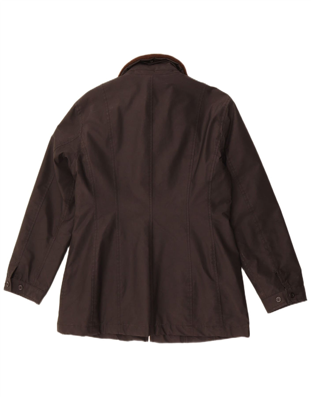 Esprit Manteau Femme UK 14 Moyen Noir Polyvinyle