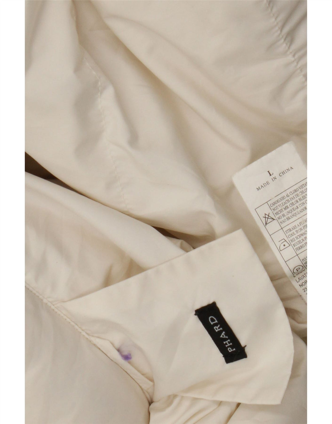 Phard Manteau rembourré pour femme UK 16 Large Blanc Polyester
