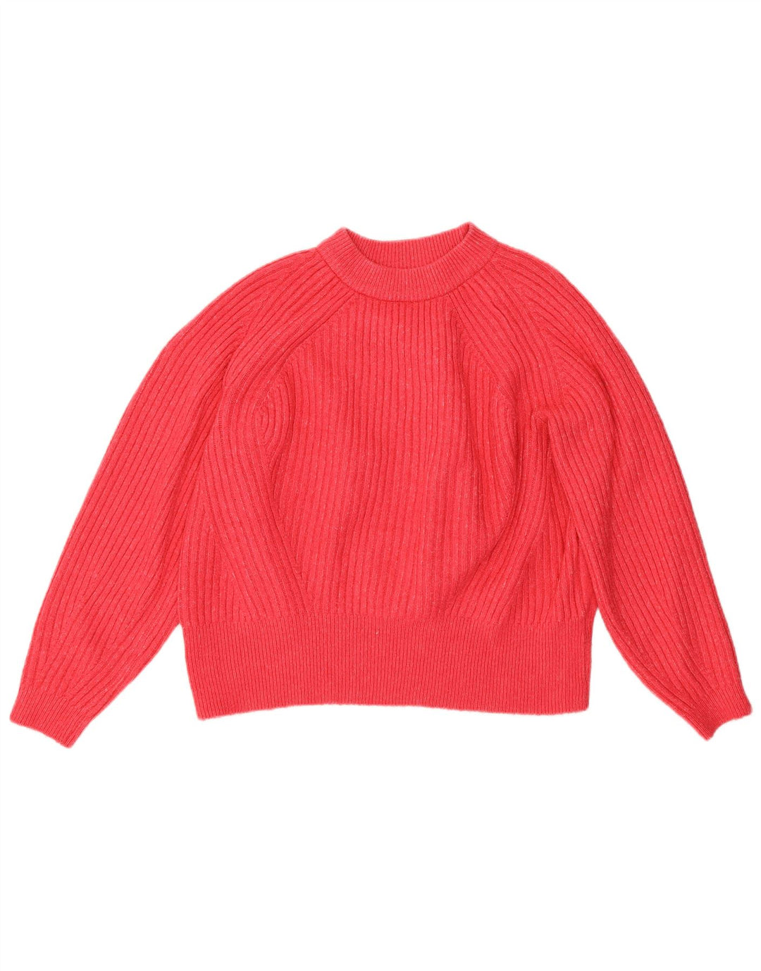 Marks & Spencer Pull court à col rond pour femme Rose moyen UK 14