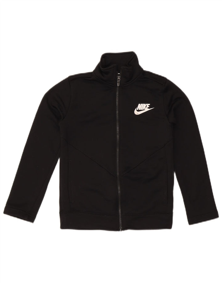 Nike Veste de survêtement pour garçon 8-9 ans Petit Noir Polyester