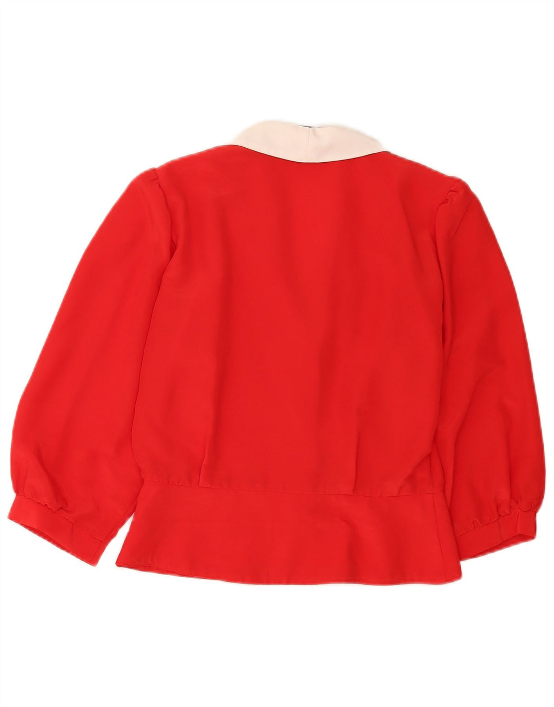 Libra Chemisier à manches 3/4 pour femme UK 10 Petit Rouge Colorblock Polyester